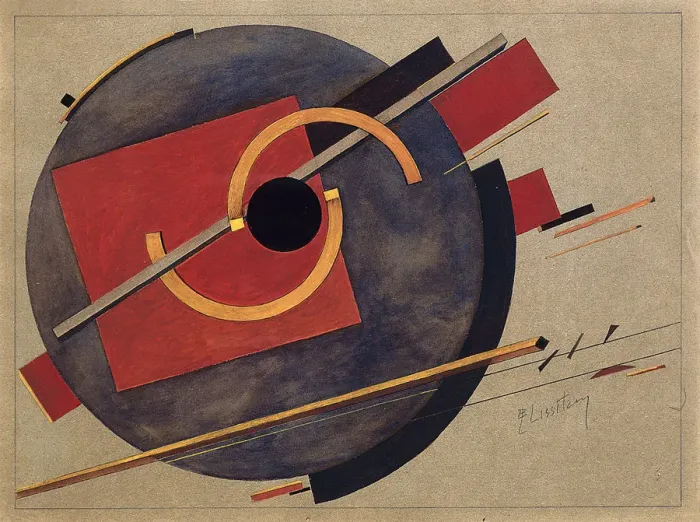 Framed Print : Study for a poster, 1920. Artist: Lissitzky, El (1890-1941) Framed Print : Study for a poster, 1920. Artist: Lissitzky, El (1890-1941)