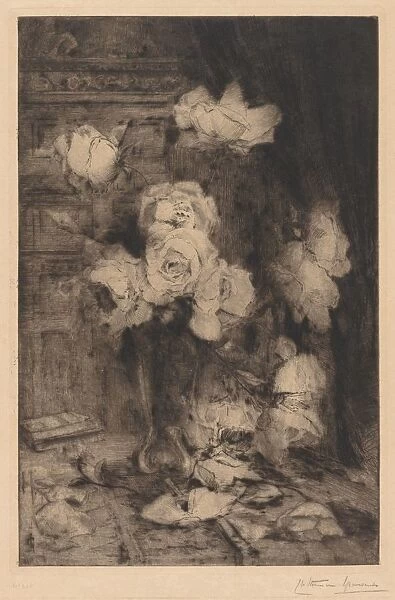 Study of Roses. Creator: Charles Nicolas Storm van s-Gravesande (Dutch, 1841-1924)