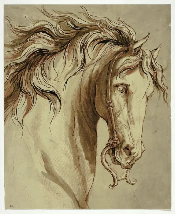 Framed Print : Study for Sculpture of William III, n.d. Creator: John Michael Rysbrack Framed Print : Study for Sculpture of William III, n.d. Creator: John Michael Rysbrack