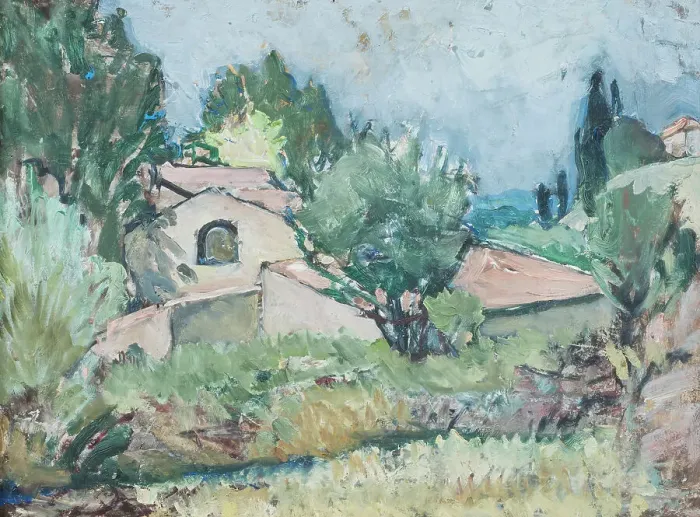 Framed Print : Study from the South of France, 1927. Creator: Anna Katarina Boberg Framed Print : Study from the South of France, 1927. Creator: Anna Katarina Boberg