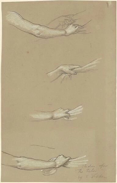 Study for 'The Fates Gathering in the Stars', c. 1884-1887