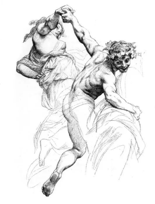 Framed Print : Study for The Triumph of Flora, c1880-1882. Artist: Alexandre Cabanel Framed Print : Study for The Triumph of Flora, c1880-1882. Artist: Alexandre Cabanel