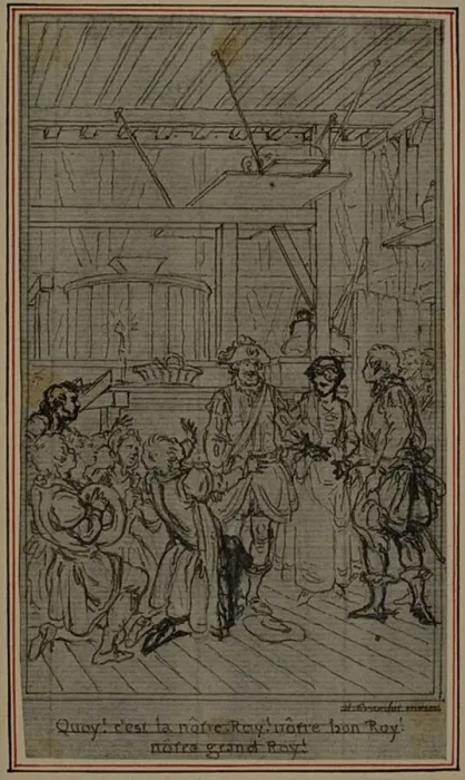 Framed Print : Study for Vignette-Frontispiece of Colles La Partie de Chasse de Henri IV Framed Print : Study for Vignette-Frontispiece of Colles La Partie de Chasse de Henri IV