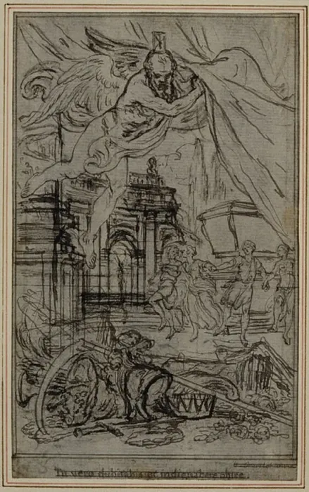 Framed Print : Study for the Vignette-Frontispiece of Lucretiuss De la Nature des Choses Framed Print : Study for the Vignette-Frontispiece of Lucretiuss De la Nature des Choses