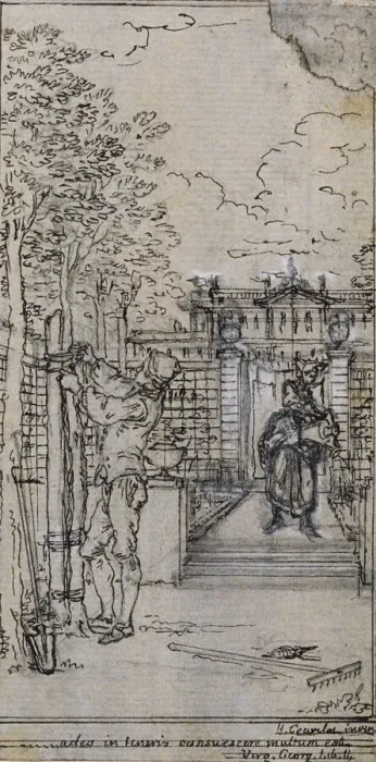 Framed Print : Study for Vignette-Frontispiece in Poncelets Principes Generaux pour Servir à Framed Print : Study for Vignette-Frontispiece in Poncelets Principes Generaux pour Servir à