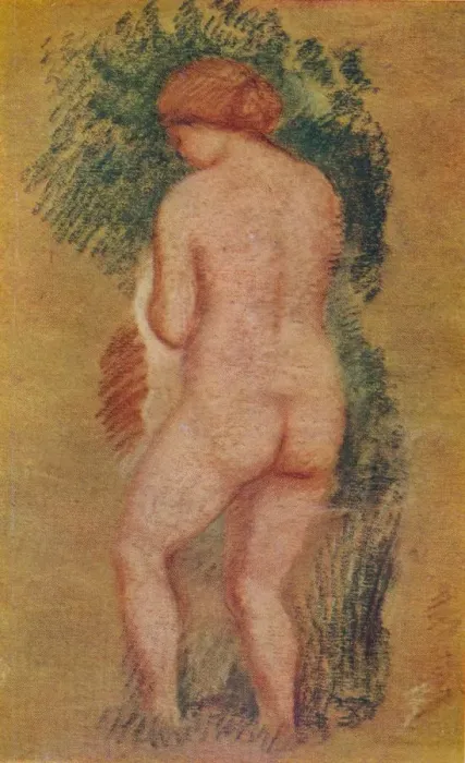 Framed Print : Study of a Woman, 1937. Artist: Aristide Maillol Framed Print : Study of a Woman, 1937. Artist: Aristide Maillol