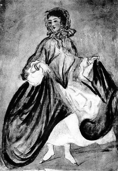Study of a Woman, 19th century, (1930). Artist: Constantin Guys
