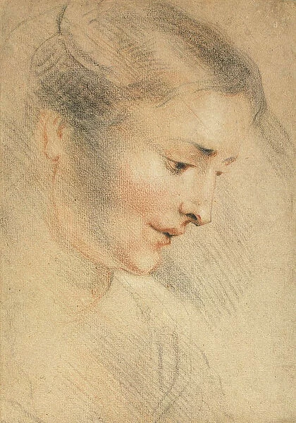 Study of a Womans Head, 1710s