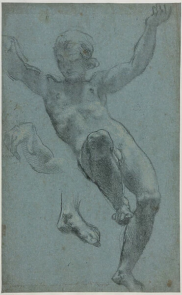Study of a Youth for the Loggia of Cupid and Psyche, 1611 / 13. Creator: Ludovico Cardi