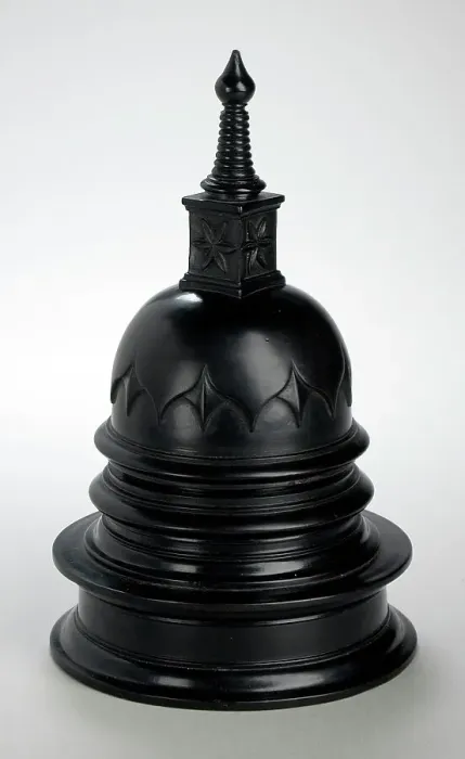 Framed Print : Stupa, 19th century. Creator: Unknown Framed Print : Stupa, 19th century. Creator: Unknown