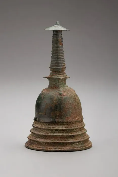 Framed Print : Stupa Reliquary, Polonnaruva period, 12th century. Creator: Unknown Framed Print : Stupa Reliquary, Polonnaruva period, 12th century. Creator: Unknown