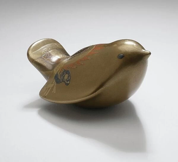 Stylized Sparrow, 19th century. Creator: Unknown