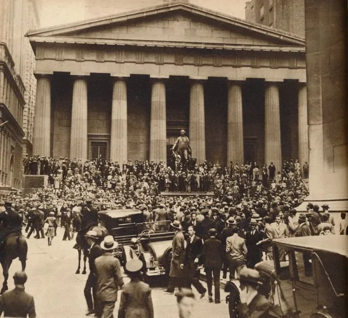 Framed Print : Sub-Treasury, 1929, (1938)