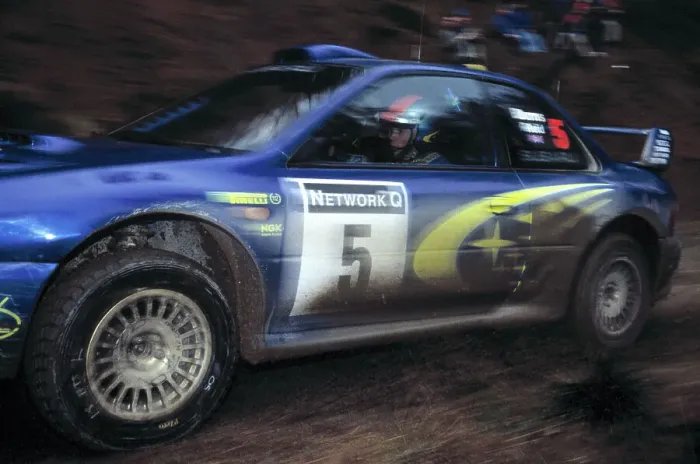 Framed Print : Subaru Impreza WRC99