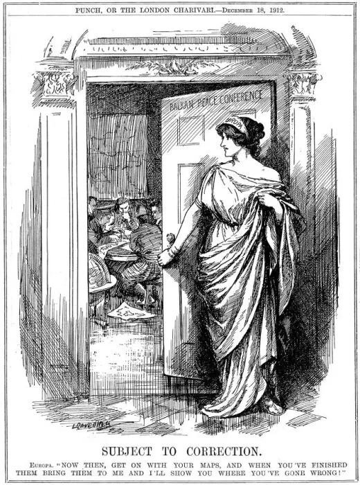 Framed Print : Subject to Correction, 1912. Artist: Leonard Raven-Hill Framed Print : Subject to Correction, 1912. Artist: Leonard Raven-Hill