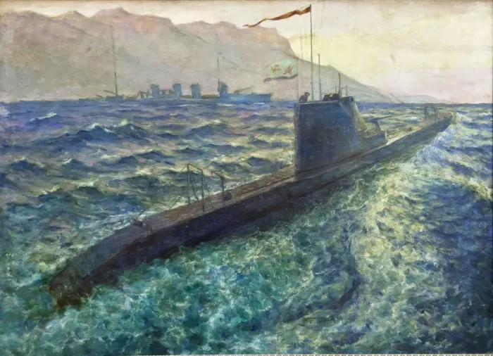 Framed Print : Submarine. Found in the Collection of State Museum- and exhibition Centre ROSIZO, Moscow Framed Print : Submarine. Found in the Collection of State Museum- and exhibition Centre ROSIZO, Moscow