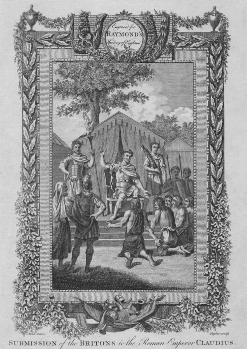 Framed Print : Submission of the Britons to the Roman Emperor Claudius, c1787 Framed Print : Submission of the Britons to the Roman Emperor Claudius, c1787