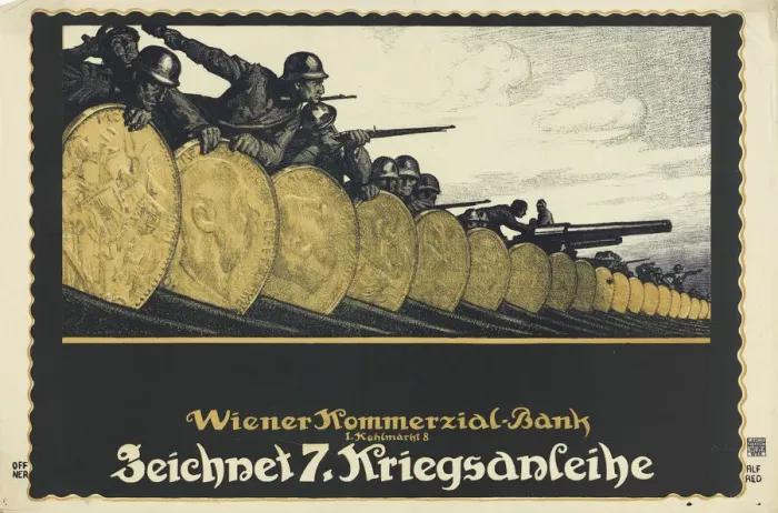 Framed Print : Subscribe to the 7th War Loan, 1917. Creator: Offner, Alfred (1879-1937) Framed Print : Subscribe to the 7th War Loan, 1917. Creator: Offner, Alfred (1879-1937)