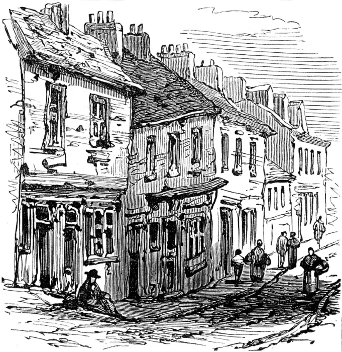 Framed Print : Subsidence of land at the Northwich Salt-Mines, 1881. Creator: Unknown Framed Print : Subsidence of land at the Northwich Salt-Mines, 1881. Creator: Unknown