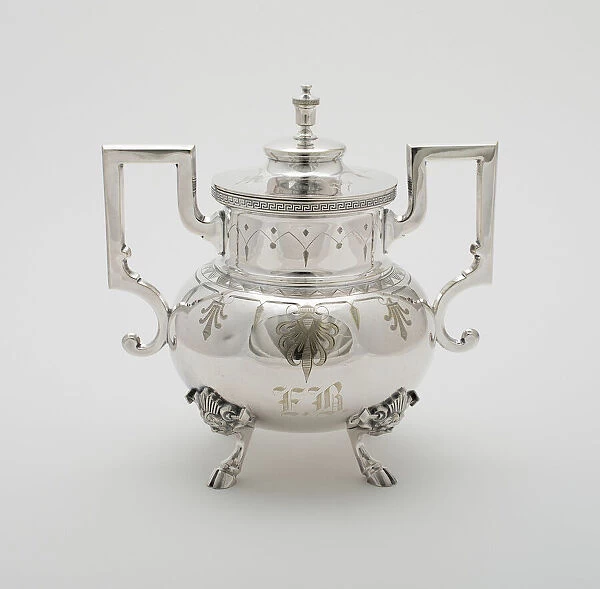 Sugar Basin, part of Tea and Coffee Set, 1878. Creator: Rogers Smith and Company