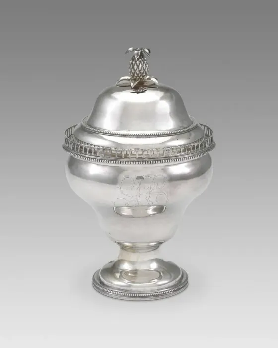 Framed Print : Sugar Bowl, 1790 / 94. Creator: Abraham Carlile Framed Print : Sugar Bowl, 1790 / 94. Creator: Abraham Carlile