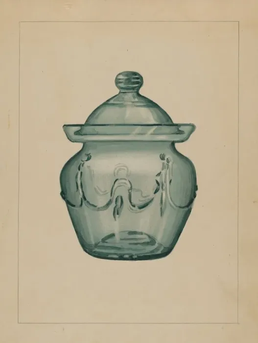 Framed Print : Sugar Bowl, 1935 / 1942. Creator: John Fisk Framed Print : Sugar Bowl, 1935 / 1942. Creator: John Fisk