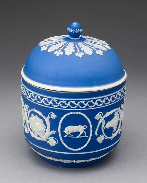 Sugar Bowl, Burslem, 1775  /  1800. Creator: Wedgwood