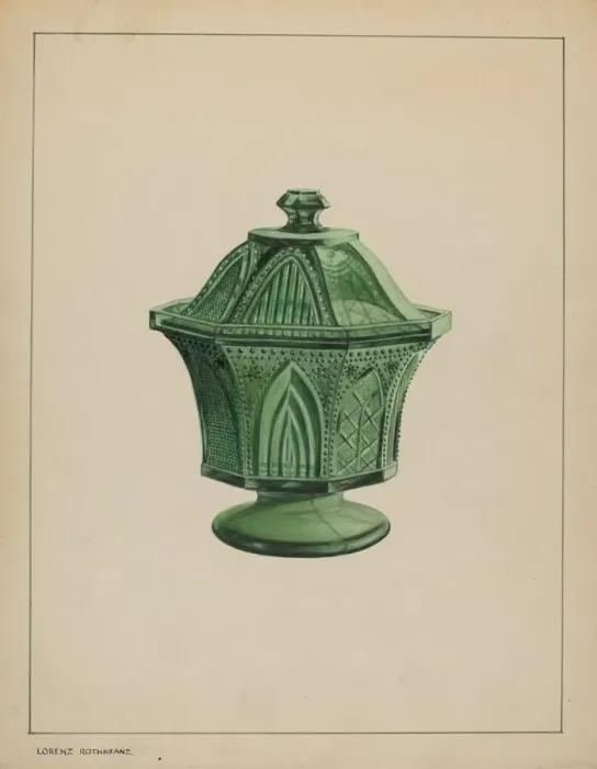 Framed Print : Sugar Bowl, c. 1937. Creator: Giacinto Capelli Framed Print : Sugar Bowl, c. 1937. Creator: Giacinto Capelli