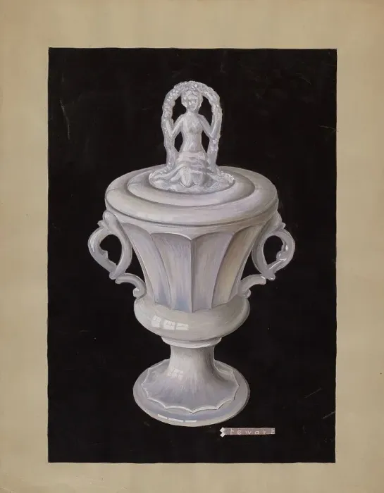 Framed Print : Sugar Bowl, c. 1937. Creator: Robert Stewart Framed Print : Sugar Bowl, c. 1937. Creator: Robert Stewart