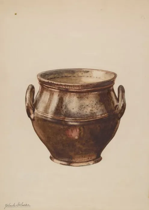 Framed Print : Sugar Bowl, c. 1937. Creator: Yolande Delasser Framed Print : Sugar Bowl, c. 1937. Creator: Yolande Delasser