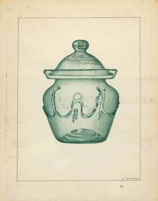 Framed Print : Sugar Bowl, c. 1940. Creator: Philip Johnson Framed Print : Sugar Bowl, c. 1940. Creator: Philip Johnson