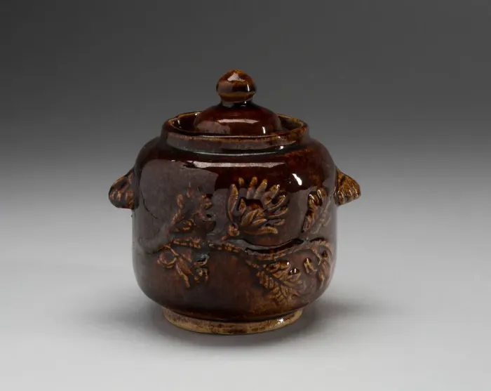 Framed Print : Sugar Bowl with Cover, 1840 / 90. Creator: Unknown Framed Print : Sugar Bowl with Cover, 1840 / 90. Creator: Unknown