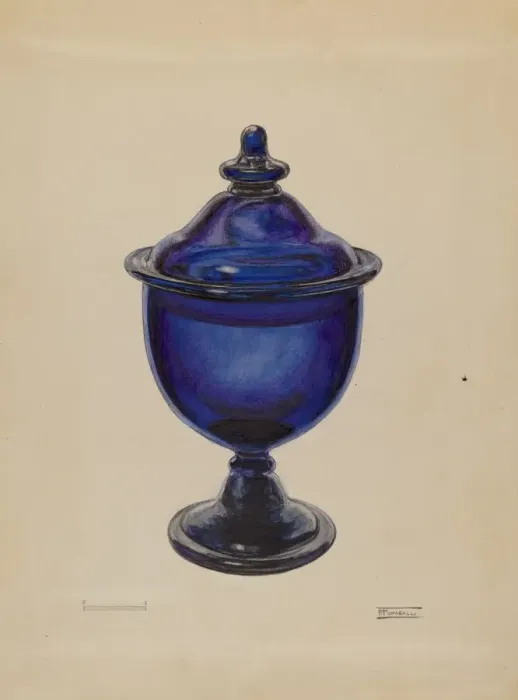 Framed Print : Sugar Bowl with Cover, c. 1936. Creator: Frank Fumagalli Framed Print : Sugar Bowl with Cover, c. 1936. Creator: Frank Fumagalli