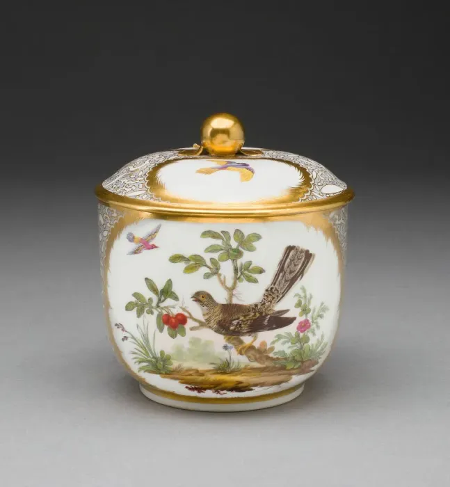Framed Print : Sugar Bowl, Sevres, 1781. Creators: Sevres Porcelain Manufactory Framed Print : Sugar Bowl, Sevres, 1781. Creators: Sevres Porcelain Manufactory