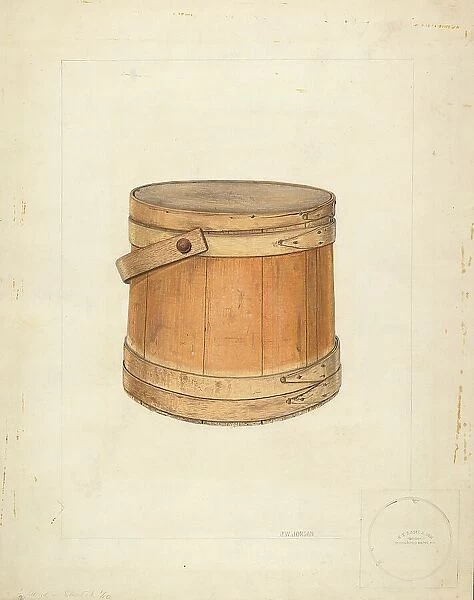 Sugar Bucket, c. 1937. Creator: John Jordan