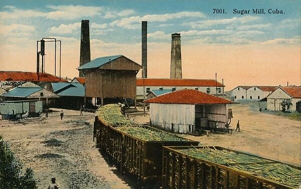 Sugar Mill, Cuba, c1910