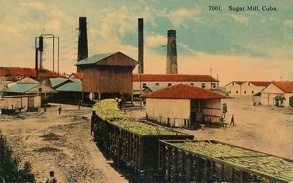 Sugar Mill, Cuba, c1913