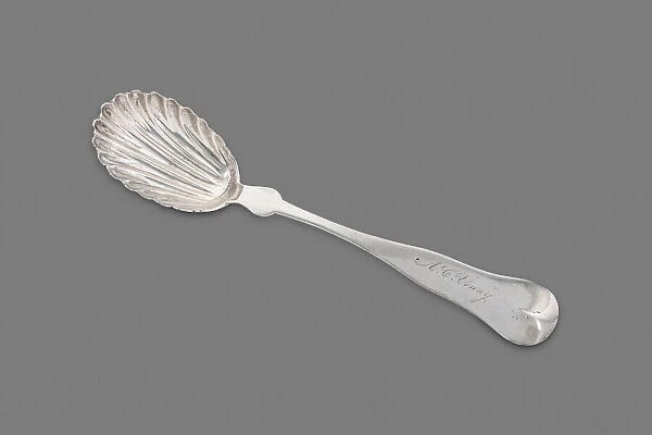 Sugar Spoon, 1850  /  60. Creator: D. C. Ayer