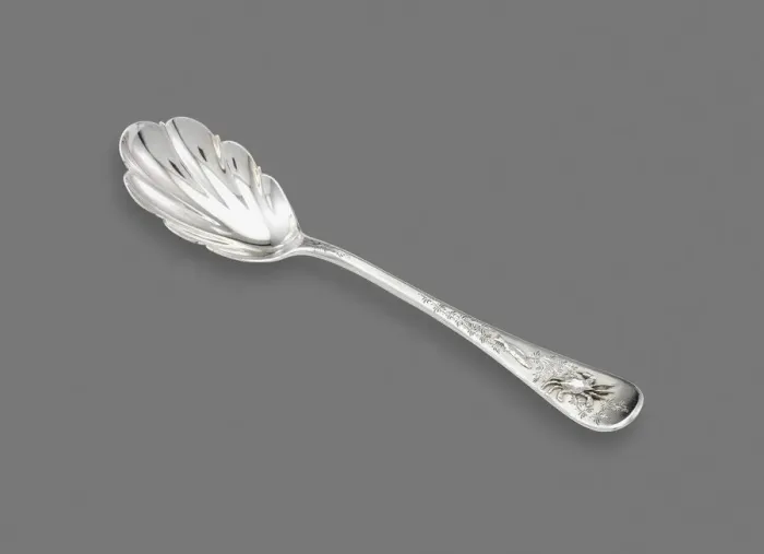 Framed Print : Sugar Spoon, 1870 / 75. Creator: Tiffany & Co Framed Print : Sugar Spoon, 1870 / 75. Creator: Tiffany & Co