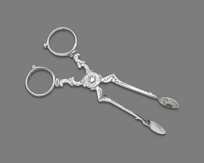 Framed Print : Sugar Tongs, 1741 / 75. Creator: John Tanner Framed Print : Sugar Tongs, 1741 / 75. Creator: John Tanner