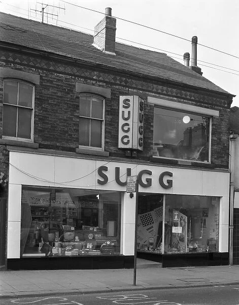 Suggs shop, Rotherham, South Yorkshire, 1960. Artist: Michael Walters