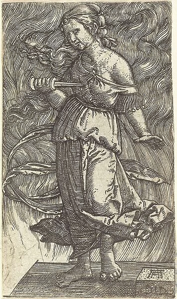 The Suicide of Dido, c. 1520 / 1530. Creator: Albrecht Altdorfer