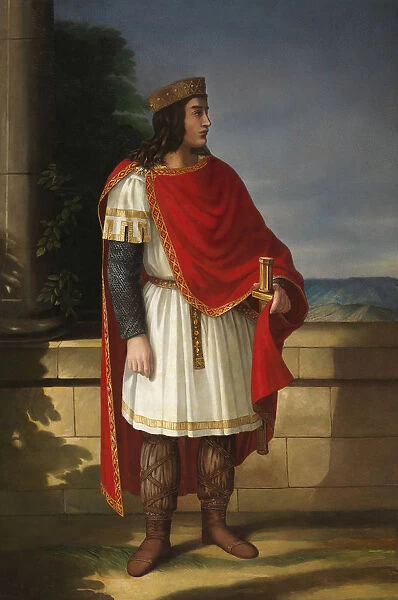 Suintila, Visigothic King, Mid of the 19th century. Artist: Miranda y Rendon, Manuel (active 1833-1864)