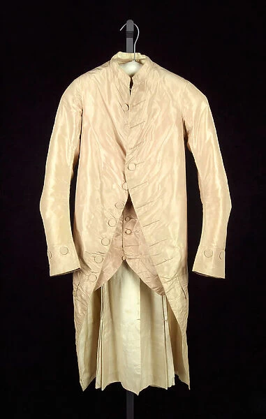 Suit, American, 1780-90. Creator: Unknown