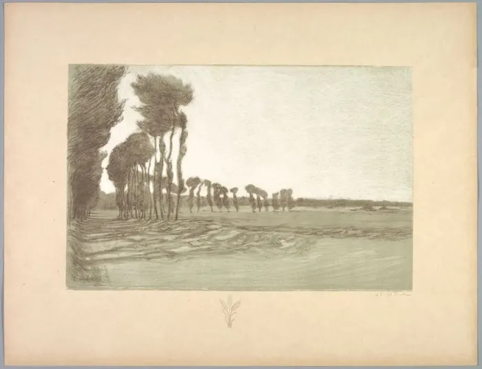Framed Print : Suite de Paysages: Landscape, Plate 5, Remarque, Three Stalks of Wheat, 1892-1893 Framed Print : Suite de Paysages: Landscape, Plate 5, Remarque, Three Stalks of Wheat, 1892-1893