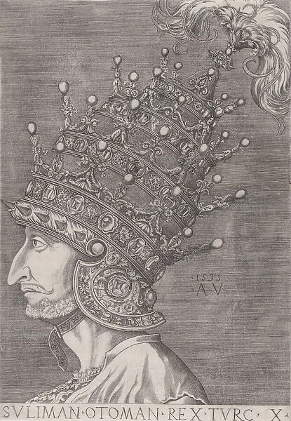 Suleiman II, 1535. 1535. Creator: Suleiman II