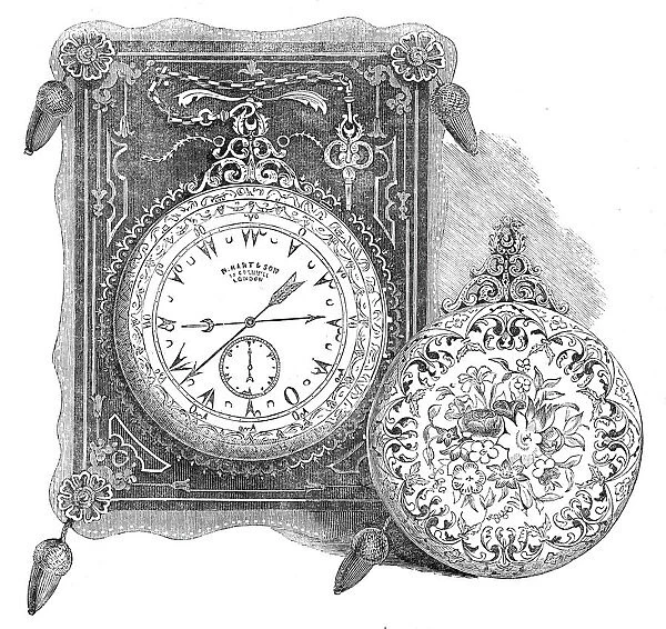 The Sultan Abdul Medschid's watch, 1844. Creator: Unknown