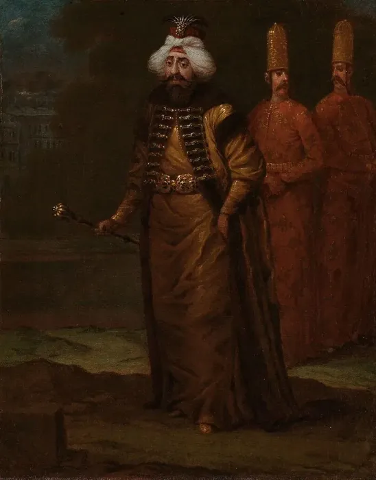Framed Print : Sultan Ahmed III, c.1727-c.1730. Creator: Jean Baptiste Vanmour Framed Print : Sultan Ahmed III, c.1727-c.1730. Creator: Jean Baptiste Vanmour