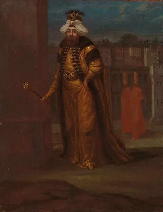 Framed Print : Sultan Mahmud I, c.1730-c.1737. Creator: Jean Baptiste Vanmour Framed Print : Sultan Mahmud I, c.1730-c.1737. Creator: Jean Baptiste Vanmour