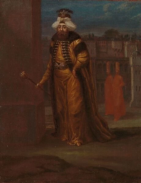 Sultan Mahmud I, c.1730-c.1737. Creator: Jean Baptiste Vanmour